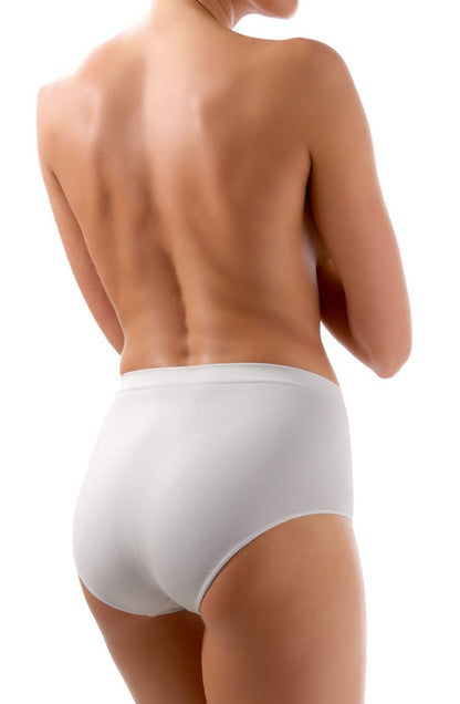 Control Body 311128 Shaping Brief Bianco - LittleTay Control Body