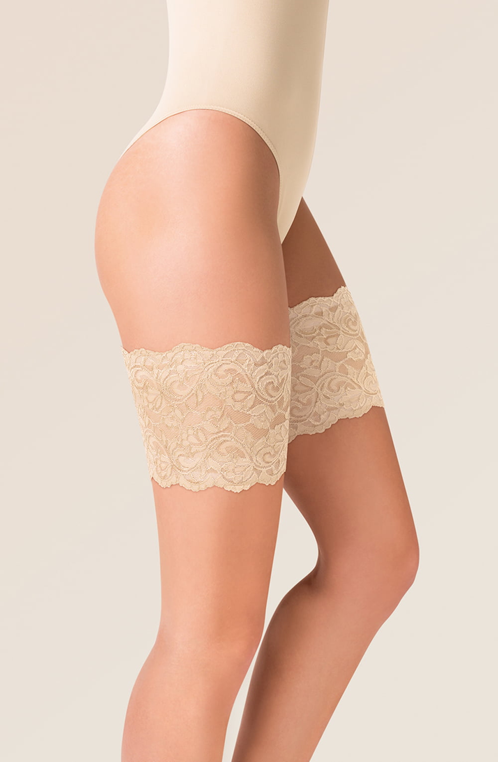 Gabriella Lace Thigh Band 509 Ivory - LittleTay Gabriella