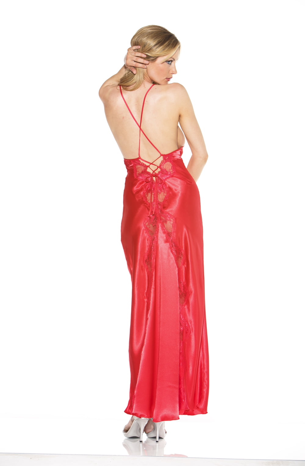 Shirley of Hollywood 20300 Red Long Gown