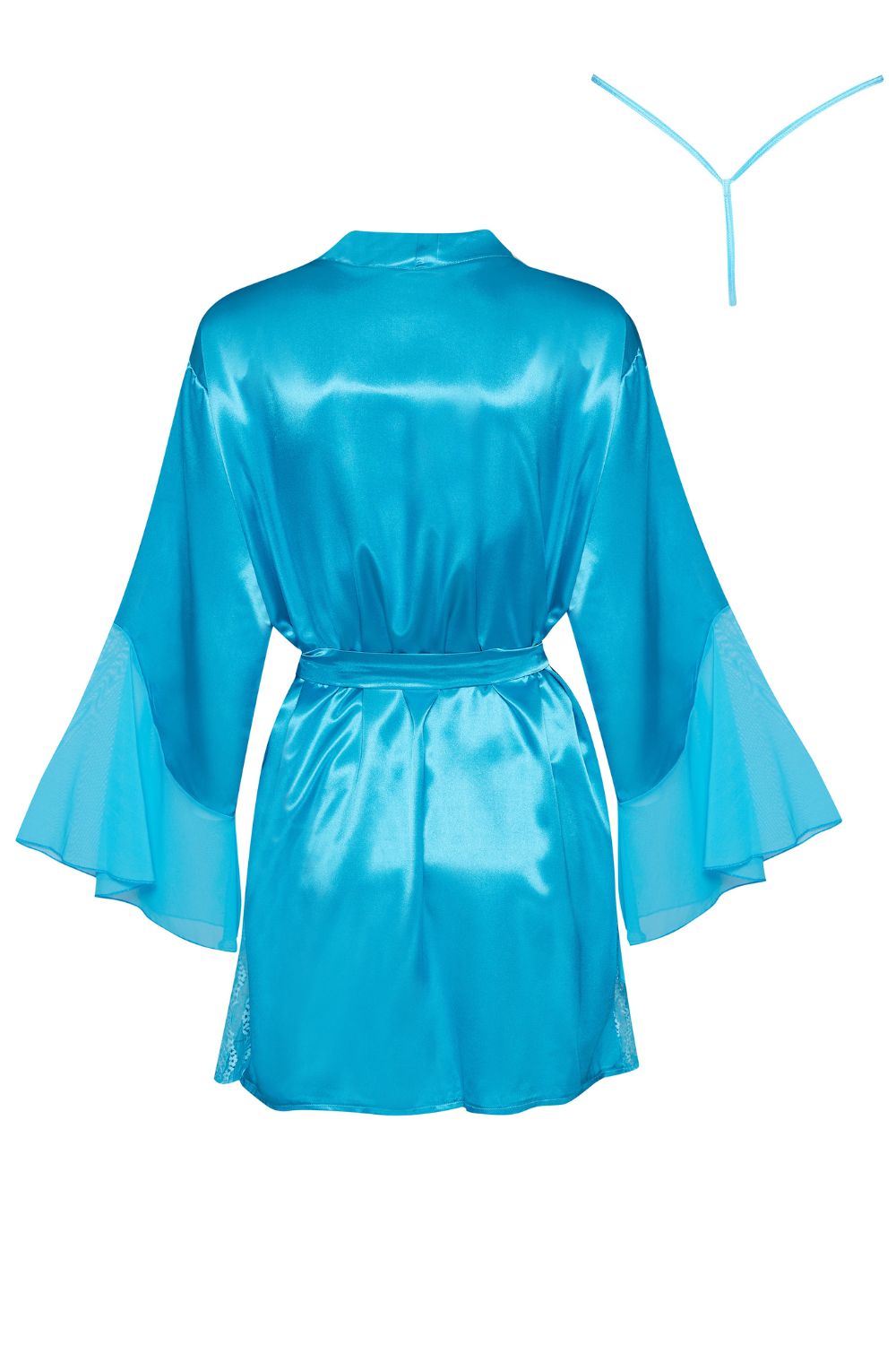 Beauty Night BN6659 Marlene Peignoir Turquoise - LittleTay Beauty Night