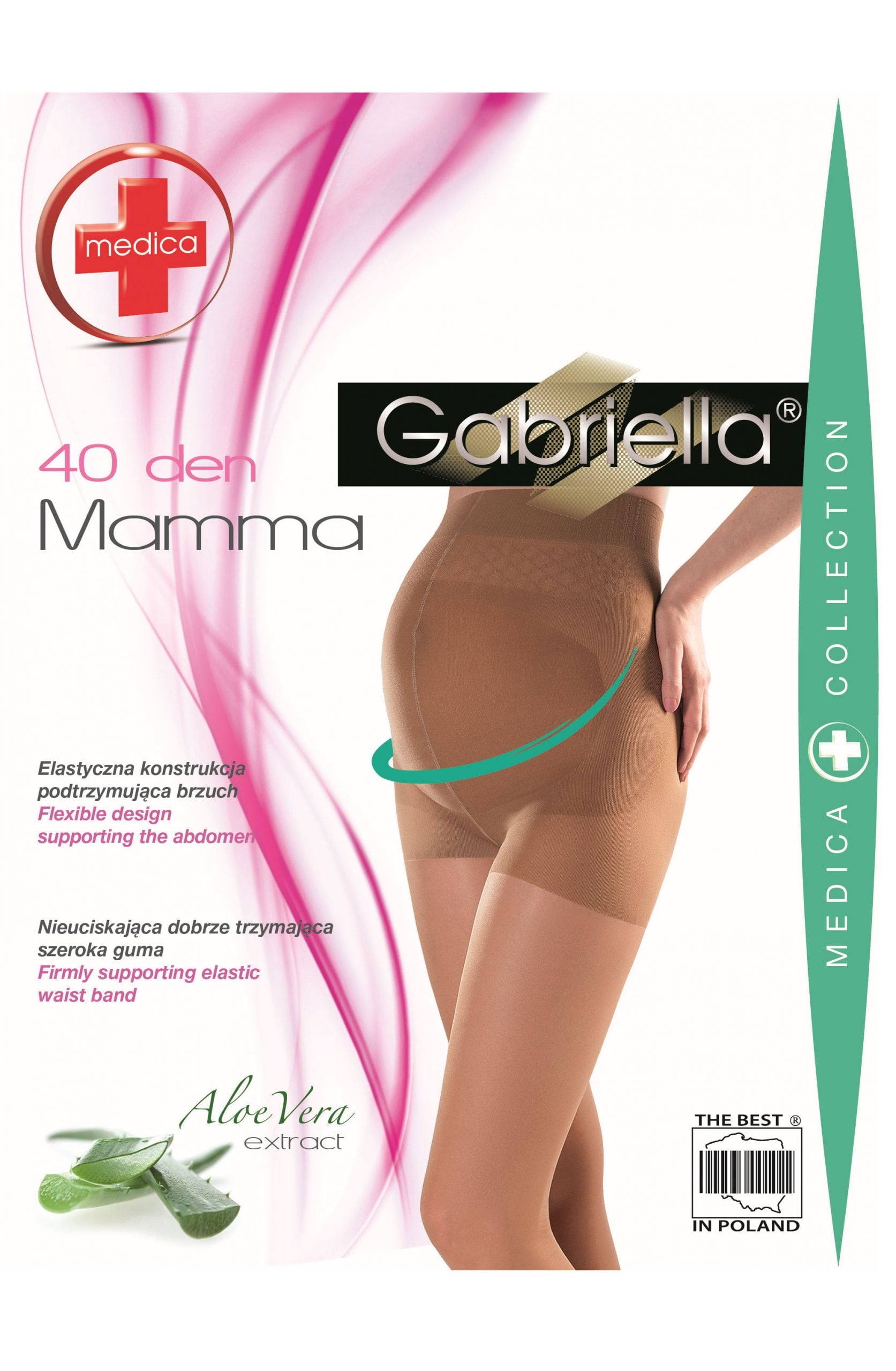 Gabriella Classic Mamma 40 Tights Beige - LittleTay Gabriella