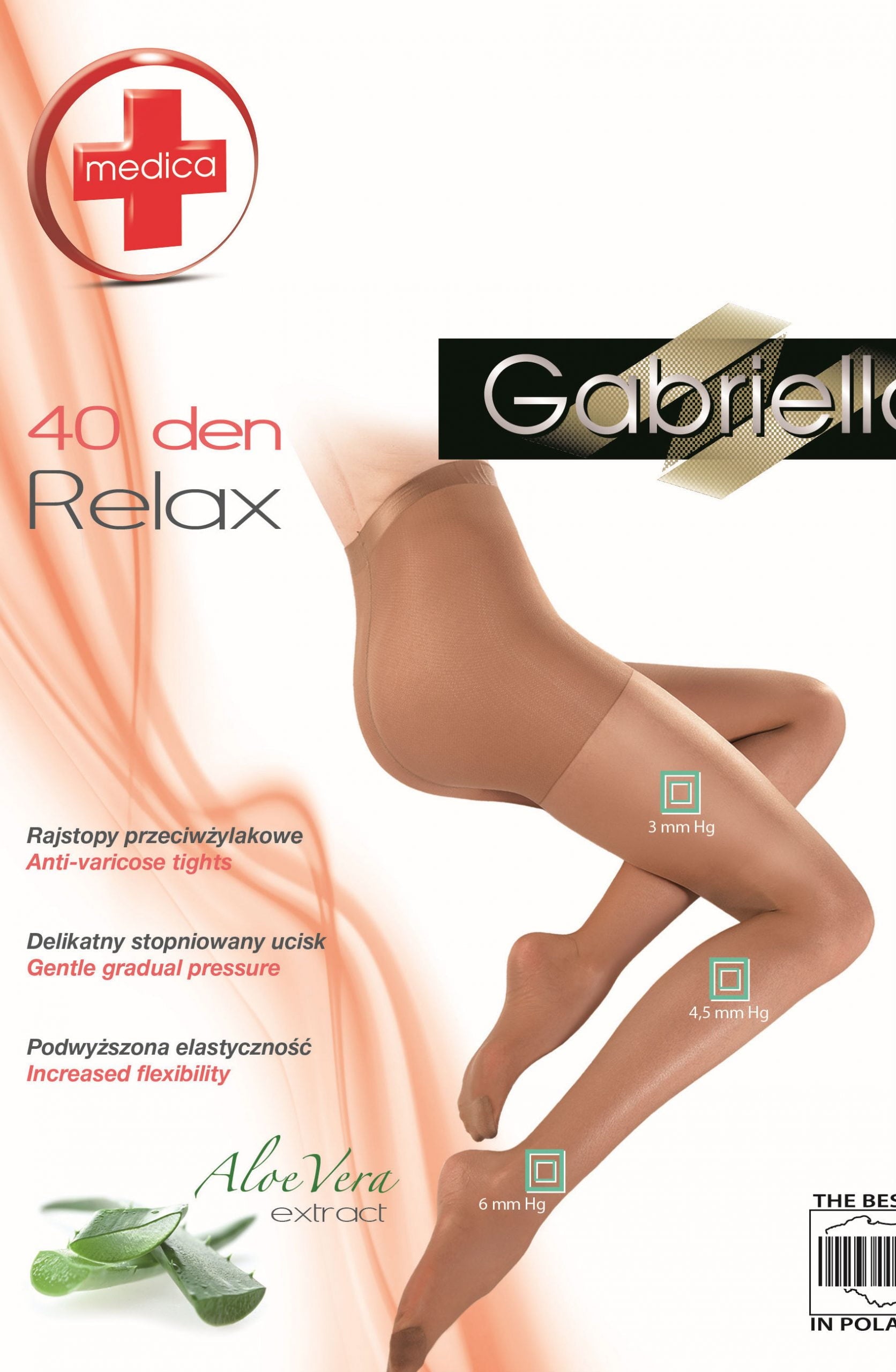 Gabriella Classic Medica Relax 111 Tights Gazela Beige - LittleTay Gabriella