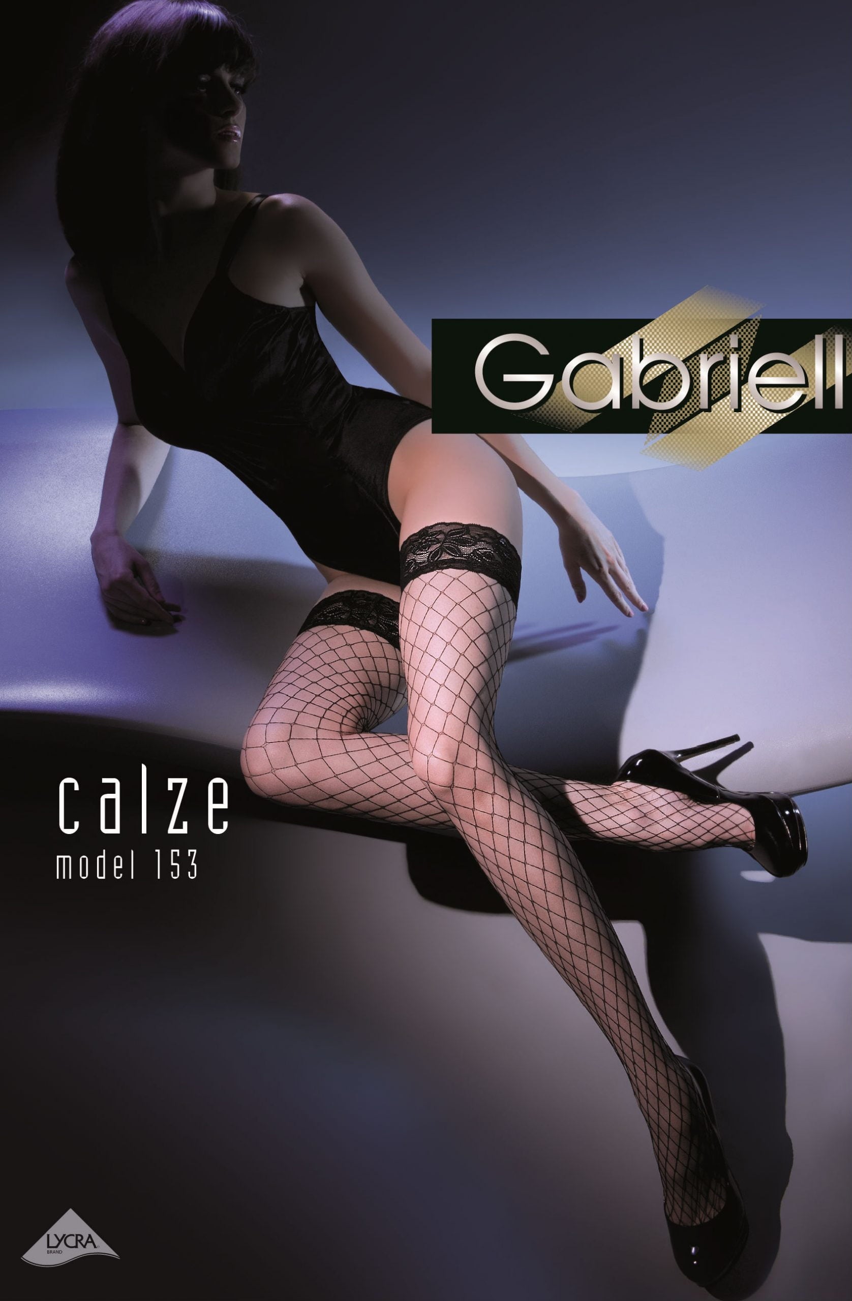 Gabriella Kabaretta Calze 153-222 Hold Ups Red - LittleTay Gabriella