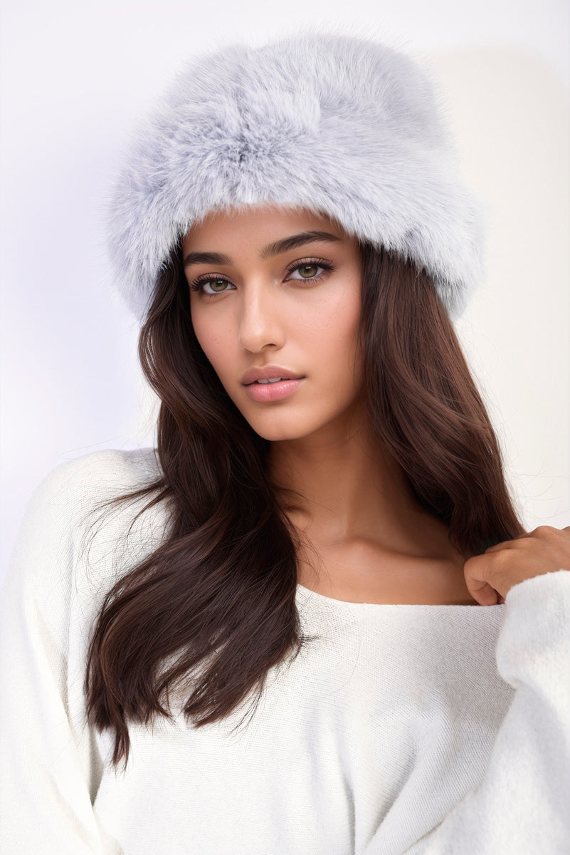 Fluffy Faux Fur Winter Hat Hat - LittleTay Moda