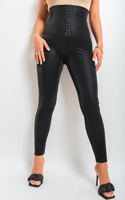 Body Shaper High Waist Leggings Trousers - LittleTay Moda