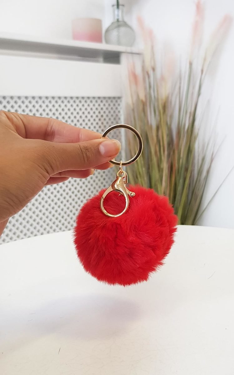 Pom Pom Keyring