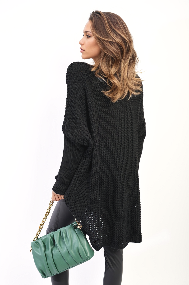 Oversized Chunky Knitted Jumper - LittleTay Moda Dropship Jumpers & Cardigans