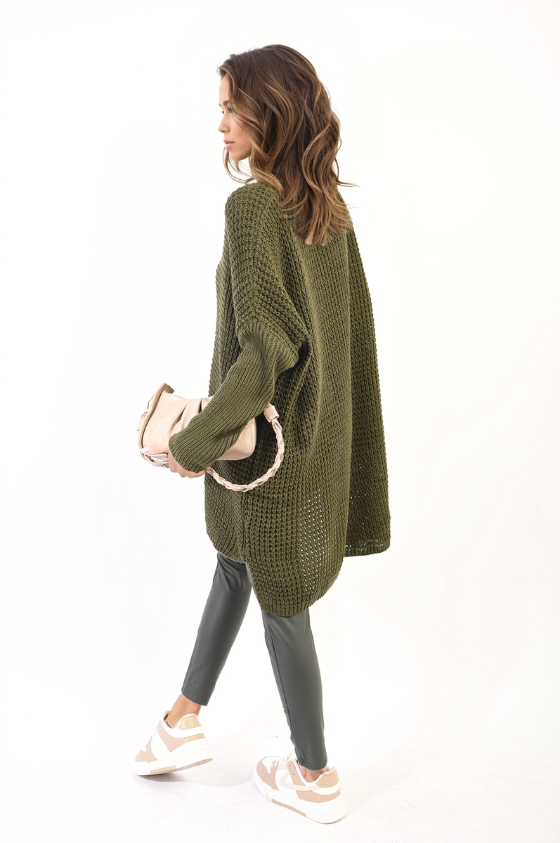 Oversized Chunky Knitted Jumper - LittleTay Moda Dropship Jumpers & Cardigans