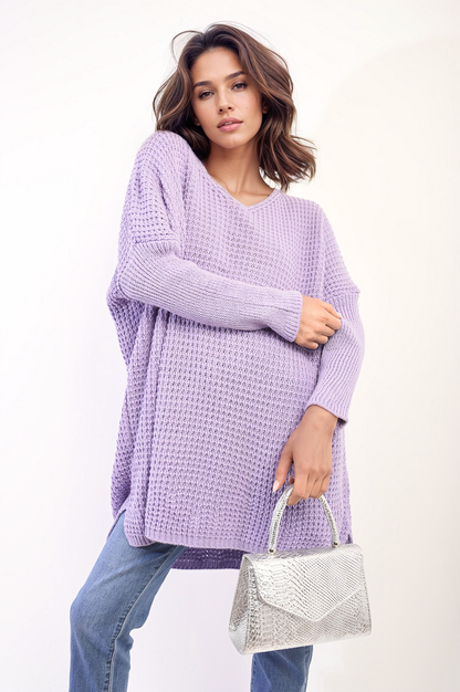 Oversized Chunky Knitted Jumper - LittleTay Moda Dropship Jumpers & Cardigans