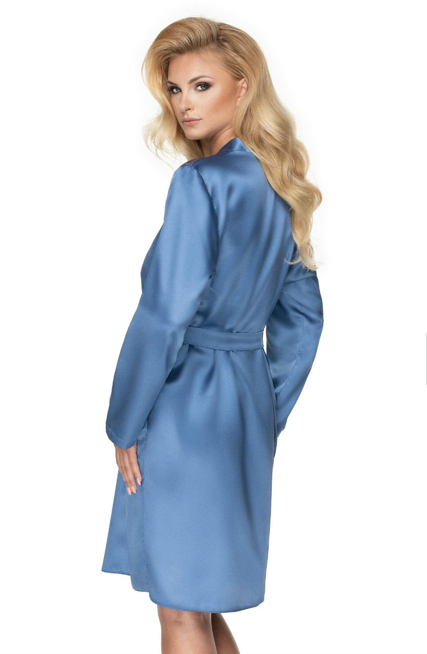 Irall Sapphire Dressing Gown Azure - LittleTay Irall