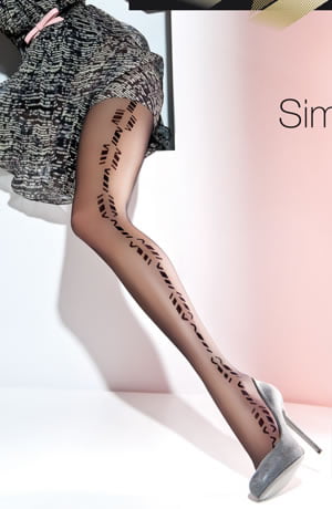 Gabriella Fantasia Simona 368 Tights Black - LittleTay Gabriella